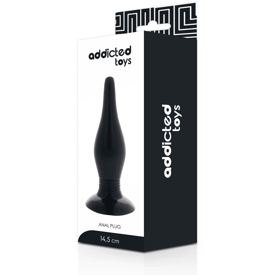 ADDICTED TOYS - ANAL PLUG 14.5 CM BLACK thumb 3