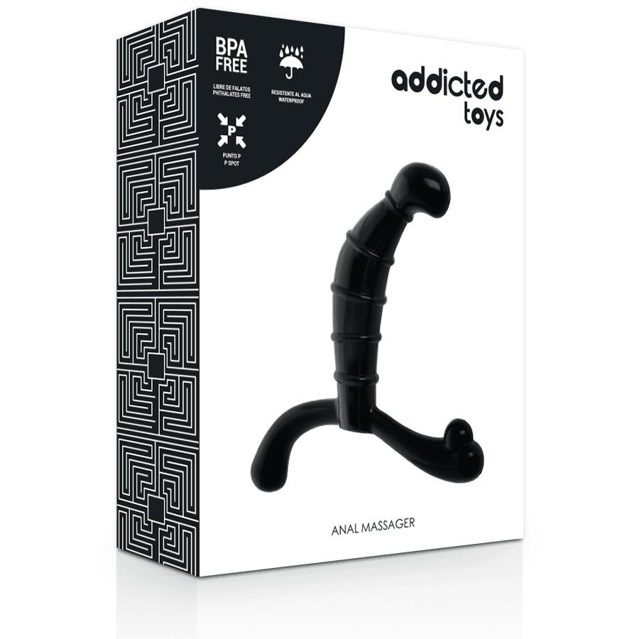 ADDICTED TOYS - PROSTATE ANAL PLEASURE BLACK thumb 3