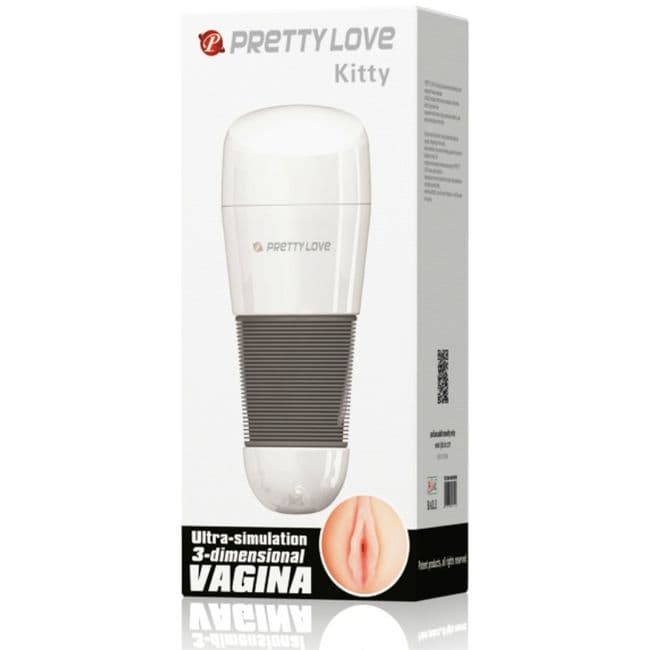 PRETTY LOVE - KITTY WHITE VAGINA MASTURBATOR thumb 6