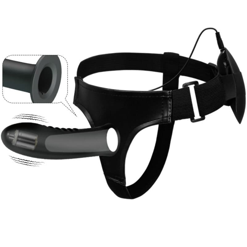 PRETTY LOVE - MYRON STRAP ON WITH VIBRATION AND HOLLOW DILDO thumb 5