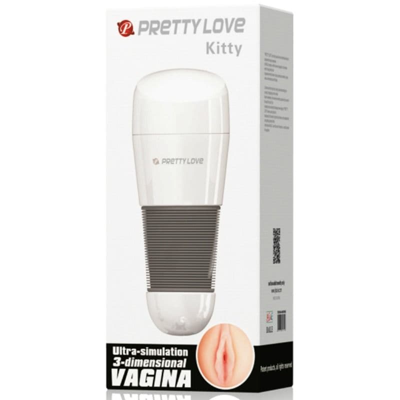 PRETTY LOVE - KITTY WHITE VAGINA MASTURBATOR 2 thumb 6