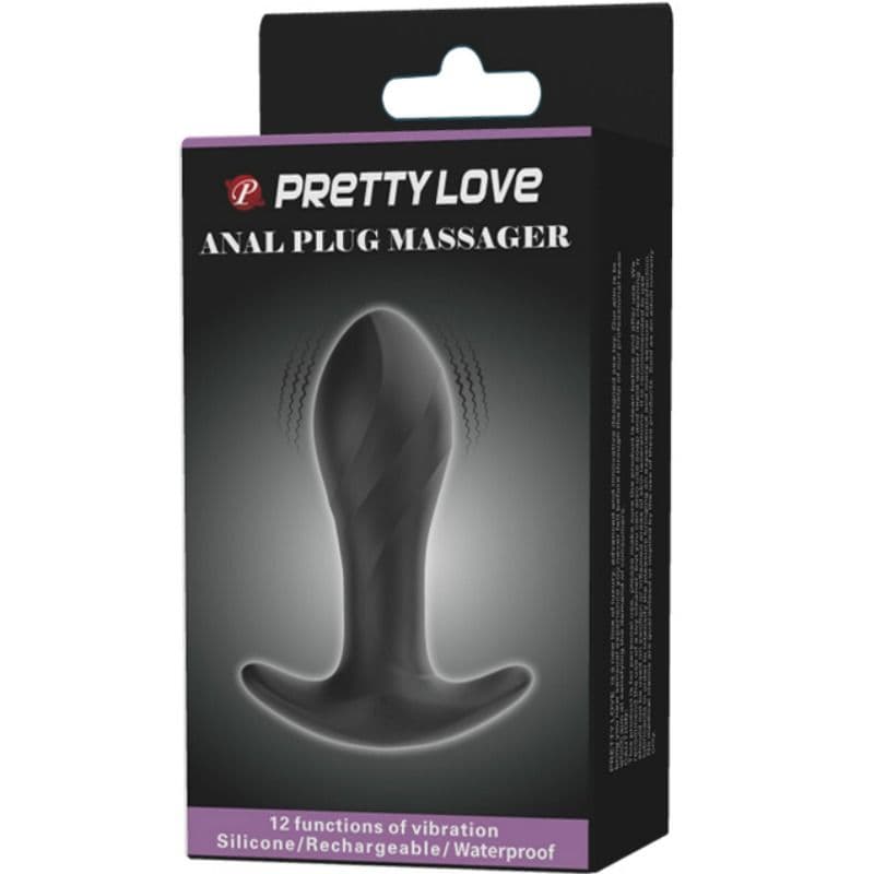 PRETTY LOVE - BLACK ANAL VIBRATOR thumb 8