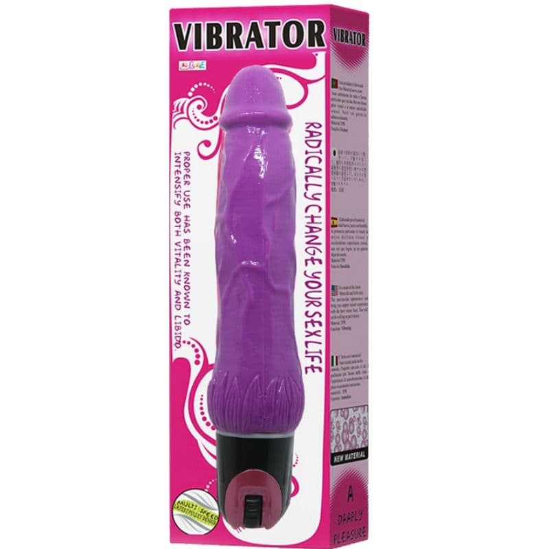 BAILE - DAAPLY PLEASURE MULTISPEED VIBRATOR PURPLE thumb 2