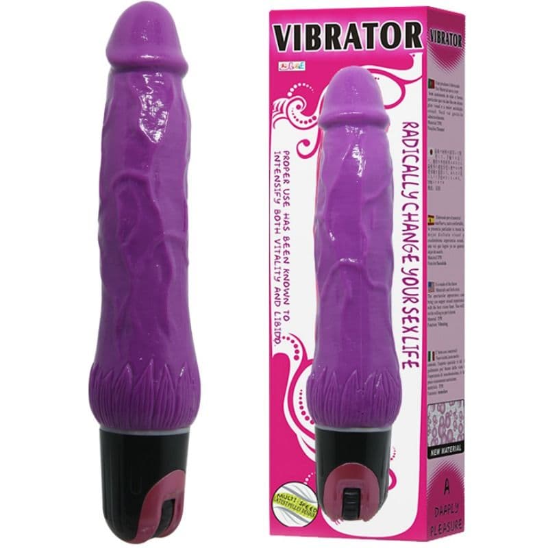 BAILE - DAAPLY PLEASURE MULTISPEED VIBRATOR PURPLE thumb 3