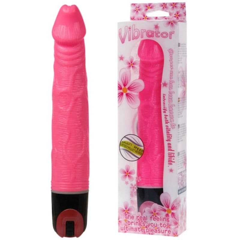 BAILE - VIBRATOR MULTISPEED 21.5 CM PINK thumb 2