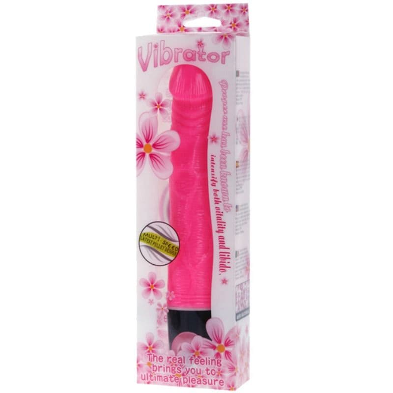 BAILE - VIBRATOR MULTISPEED 21.5 CM PINK thumb 3