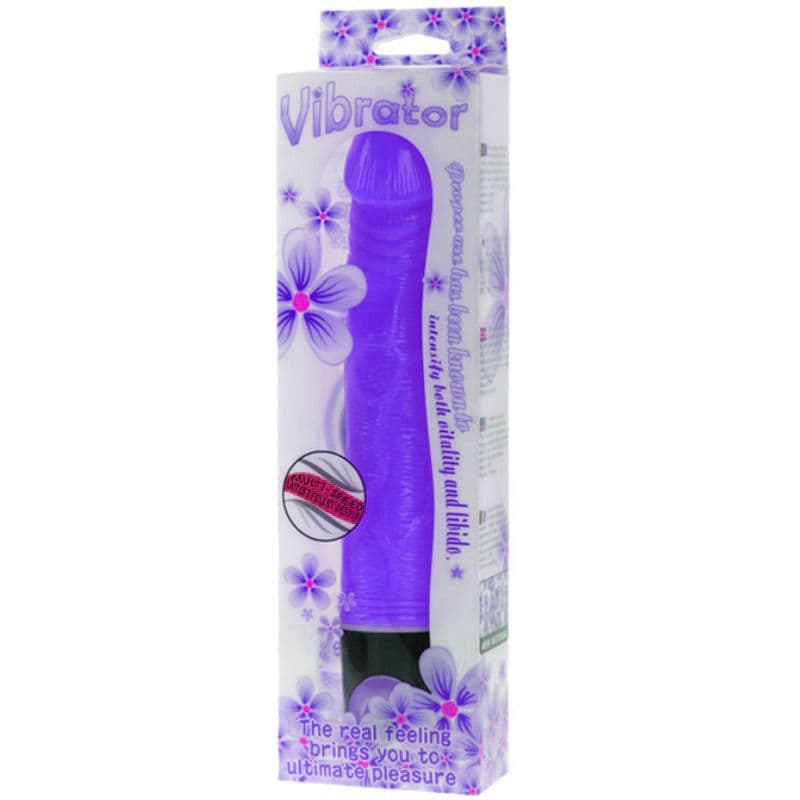 BAILE - VIBRATOR MULTISPEED 21.5 CM PURPLE thumb 2