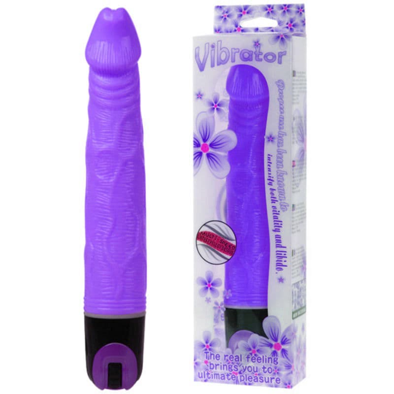 BAILE - VIBRATOR MULTISPEED 21.5 CM PURPLE thumb 3