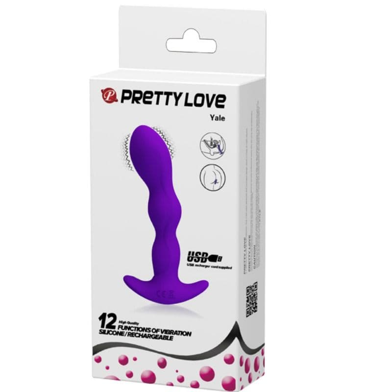PRETTY LOVE - ANAL MASSAGER 12 LILAC VIBRATION MODES thumb 3