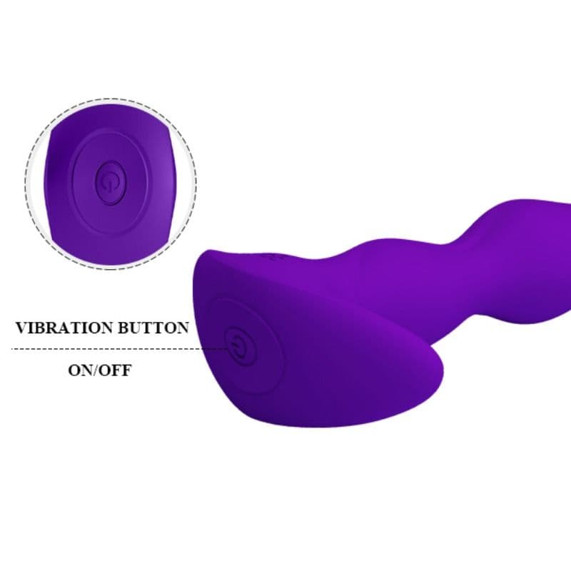 PRETTY LOVE - ANAL MASSAGER 12 LILAC VIBRATION MODES thumb 7
