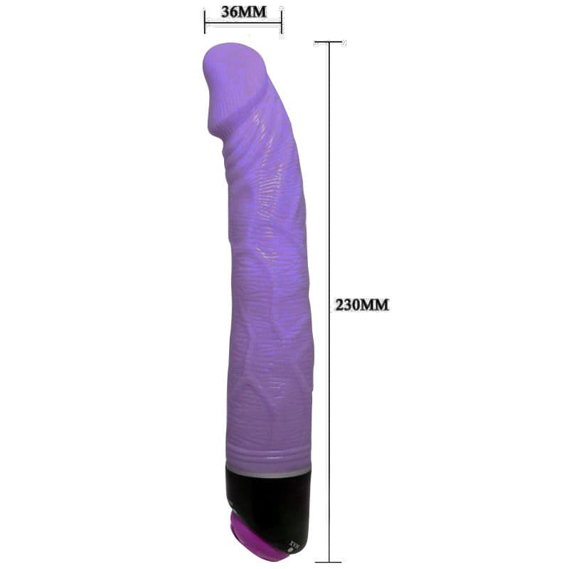 BAILE - ADOUR CLUB REALISTIC VIBRATOR 23 CM LILAC thumb 3