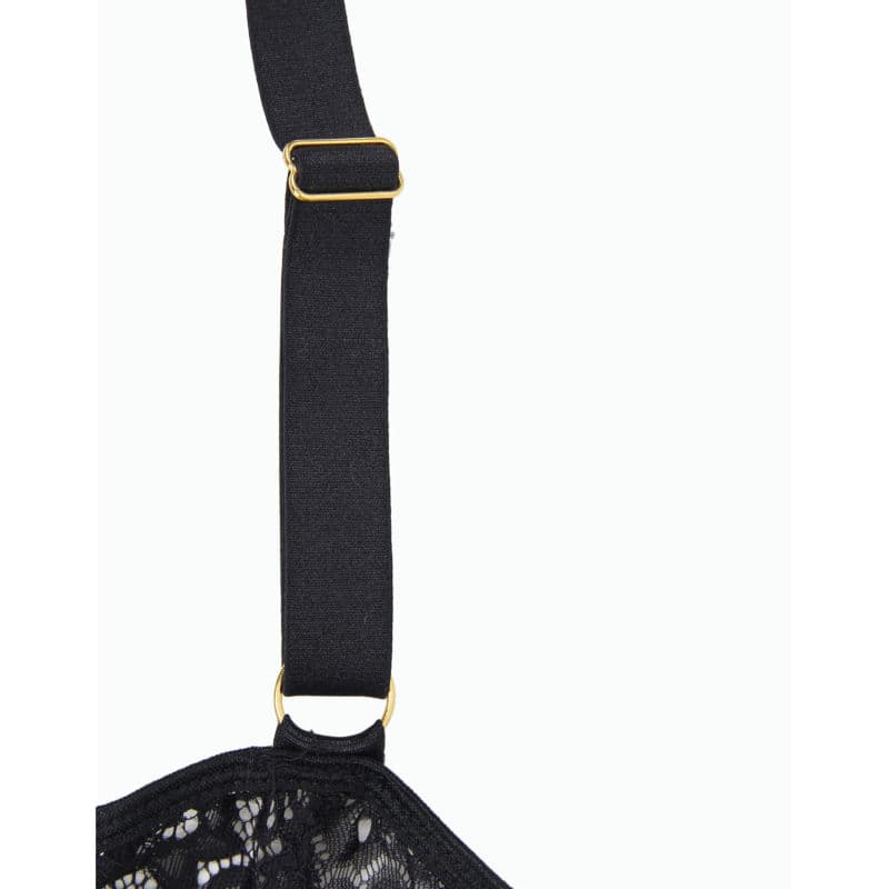 SUBBLIME - CORSET CORSET AND BELT BLACK S/M thumb 4