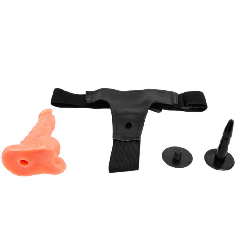 BAILE - HARNESS WITH REALISTIC PENIS AND ULTRA PASSIONATE ADJUSTABLE PANTIES 15.5 CM thumb 5