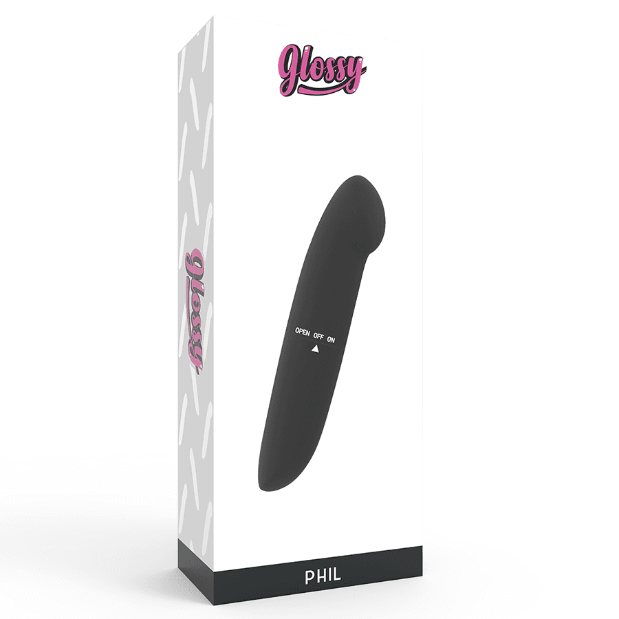 GLOSSY - PHIL VIBRATOR BLACK thumb 4