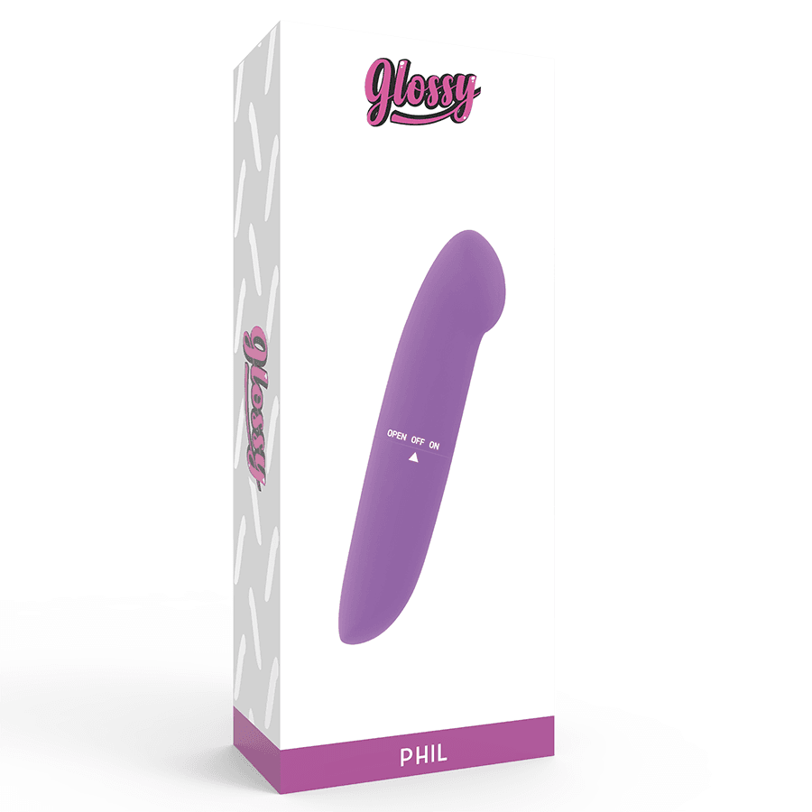 GLOSSY - PHIL VIBRATOR PURPLE thumb 4