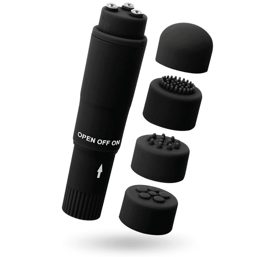 GLOSSY - KURT POCKET MASSAGER BLACK thumb 2