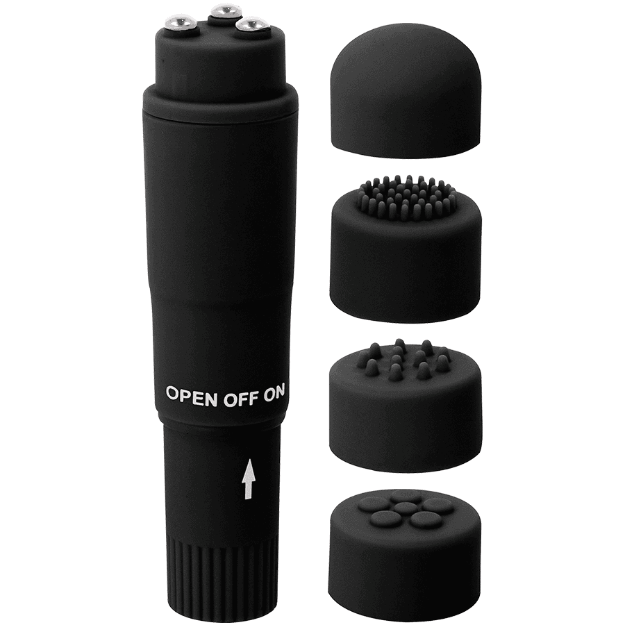 GLOSSY - KURT POCKET MASSAGER BLACK thumb 3