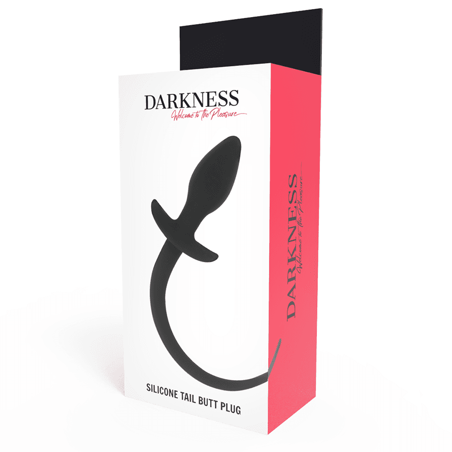 DARKNESS - ANAL PLUG 28 CM BLACK SILICONE thumb 3