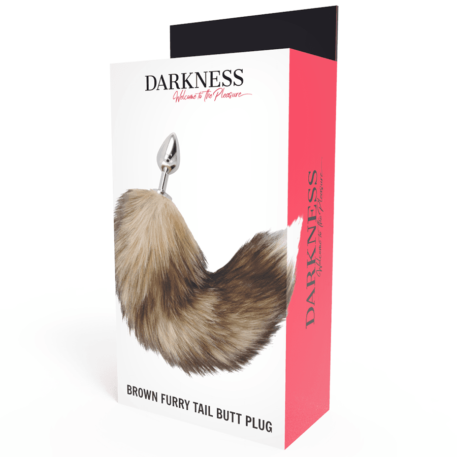 DARKNESS - TAIL BUTT PLUG SILVER thumb 2
