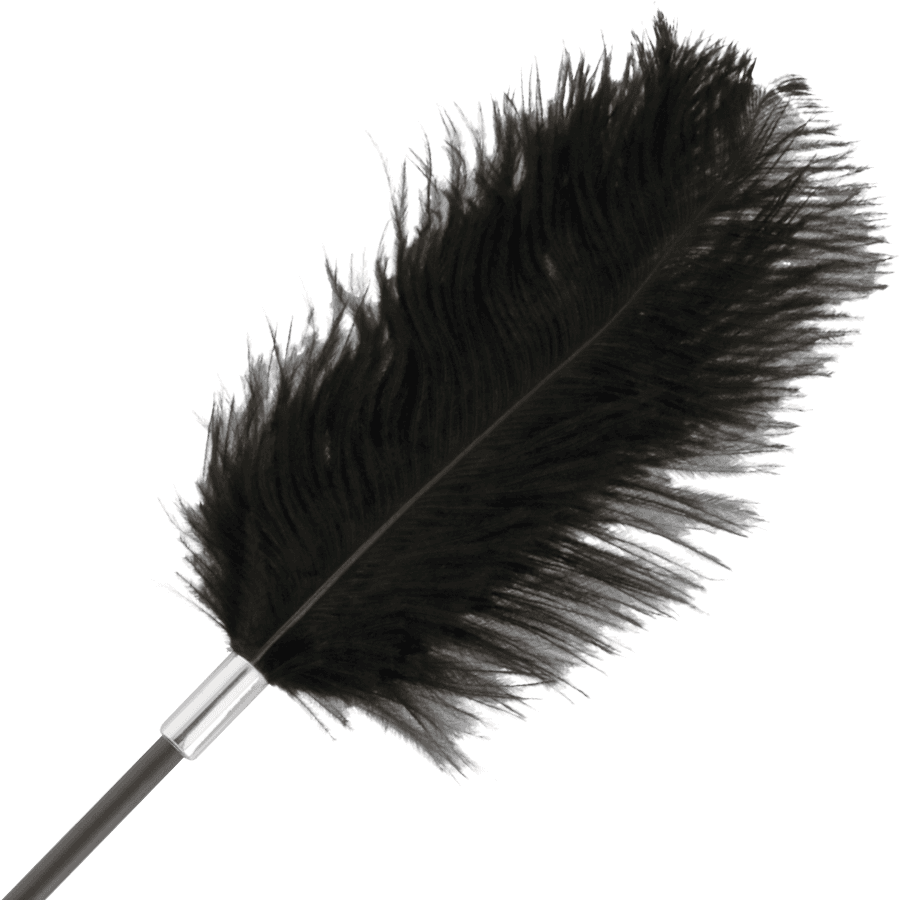 DARKNESS - BLACK LOVE FEATHER WHIP 56 CM thumb 2