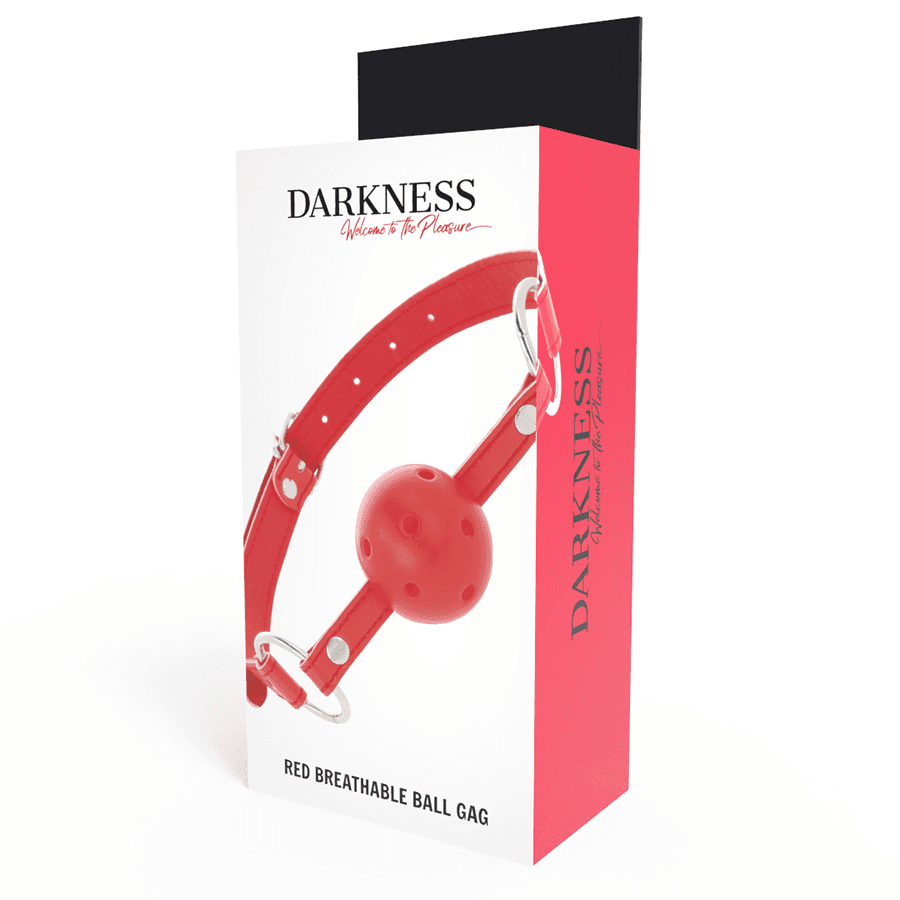 DARKNESS - RED BREATHABLE GAG thumb 4
