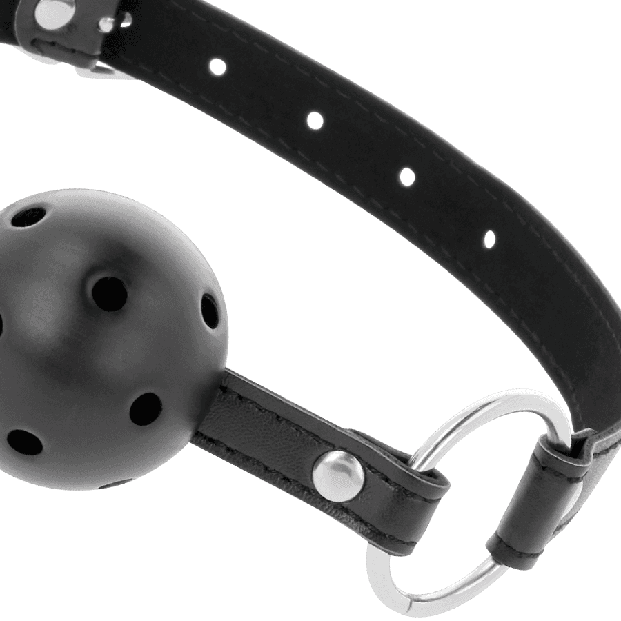 DARKNESS - BLACK BREATHABLE GAG thumb 3