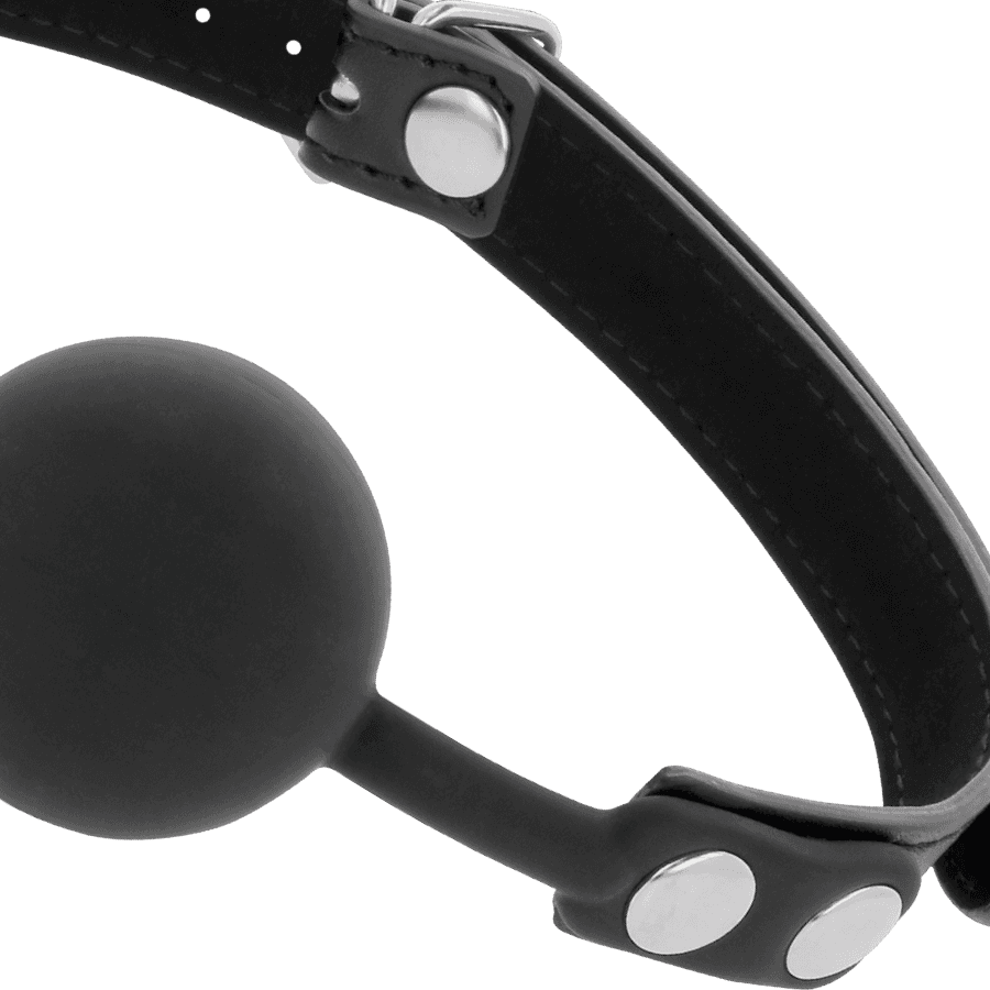 DARKNESS - BLACK SILICONE GAG thumb 3