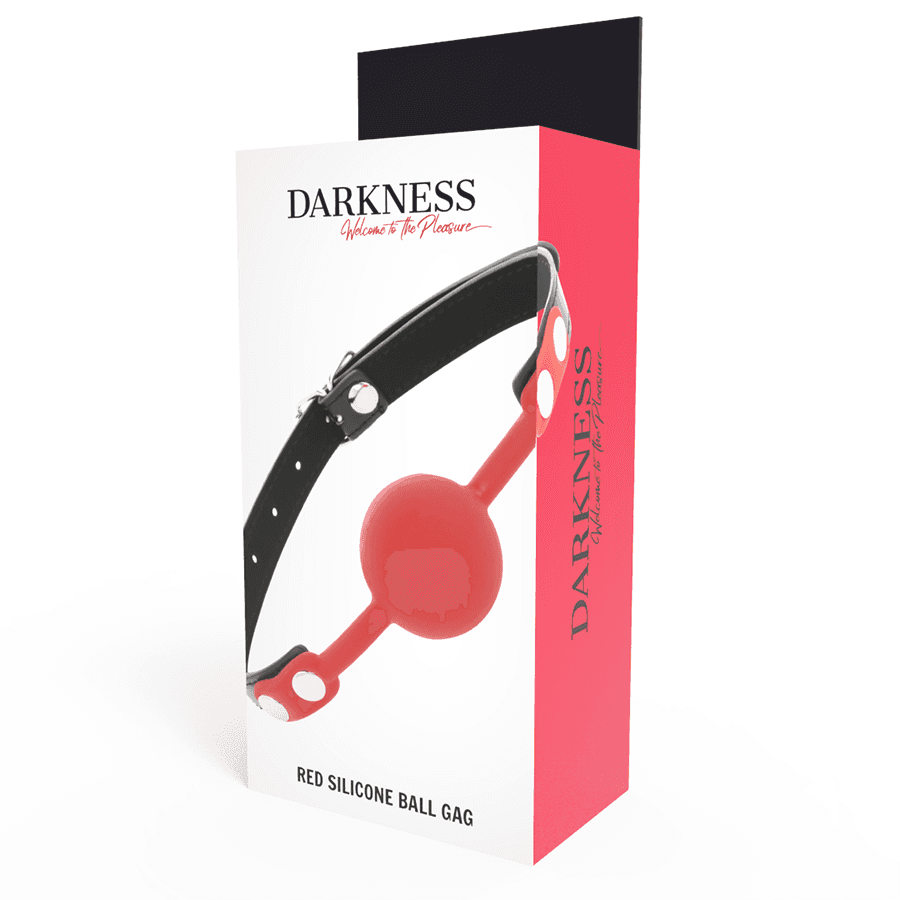 DARKNESS - RED SILICONE GAG thumb 4