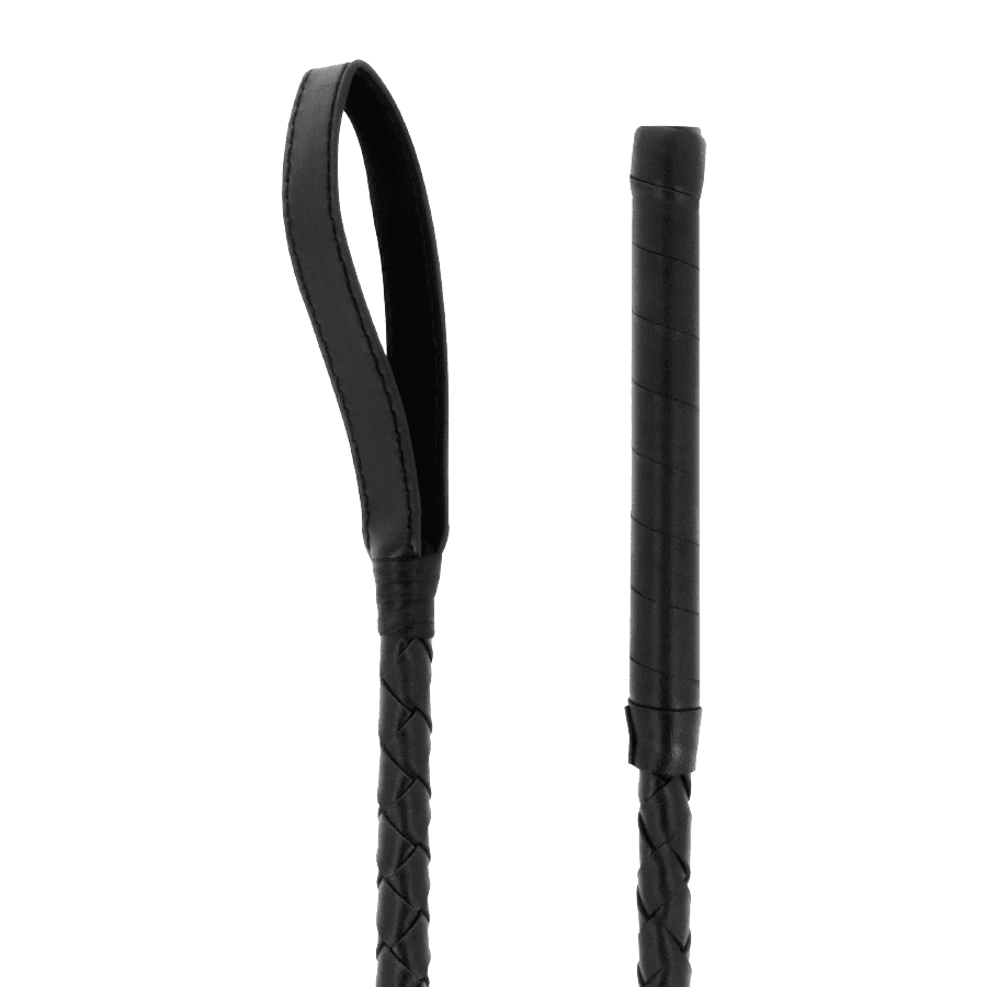 DARKNESS - FETISH BLACK BDSM WHIP 70 CM thumb 2