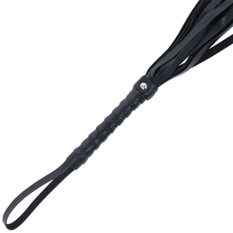 DARKNESS - BLACK BONDAGE WHIP 45 CM thumb 2