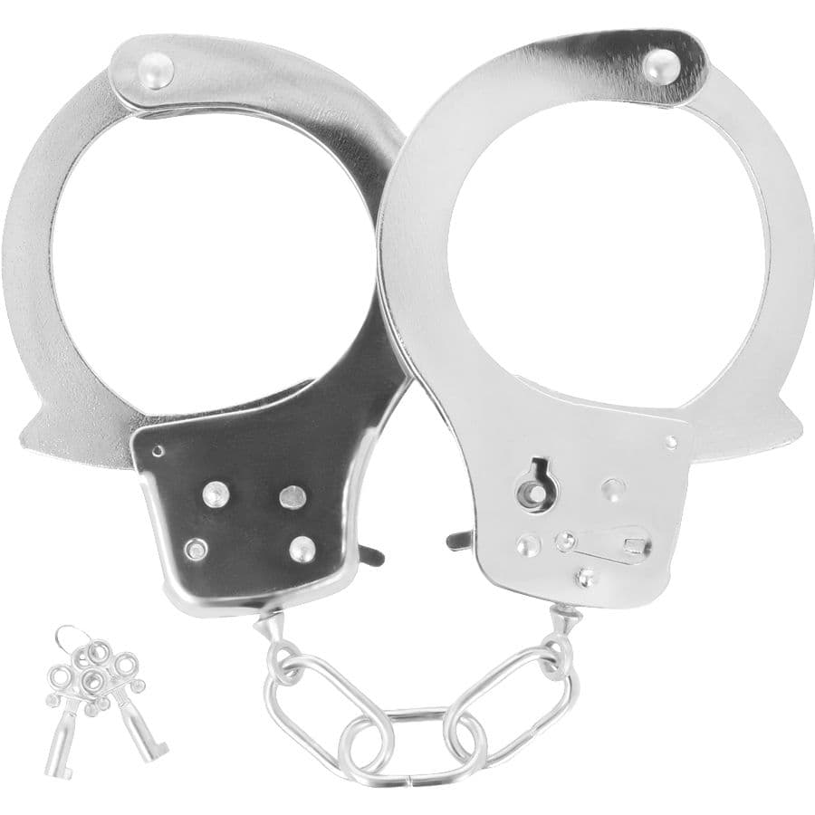 DARKNESS - METAL HANDCUFFS WITH KEYS thumb 2