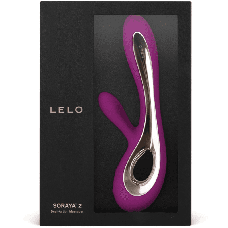 LELO - SORAYA 2 RABBIT PURPLE VIBRATOR thumb 3