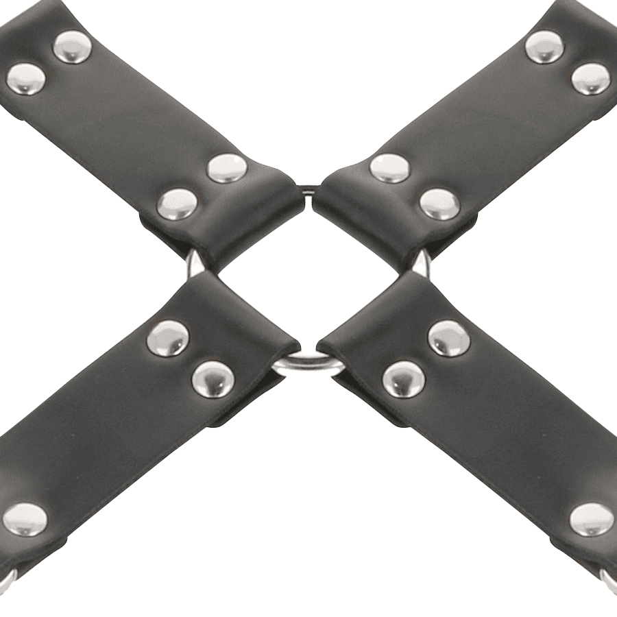 DARKNESS - LEATHER HANDCUFFS FOR FOOT AND HANDS BLACK thumb 8