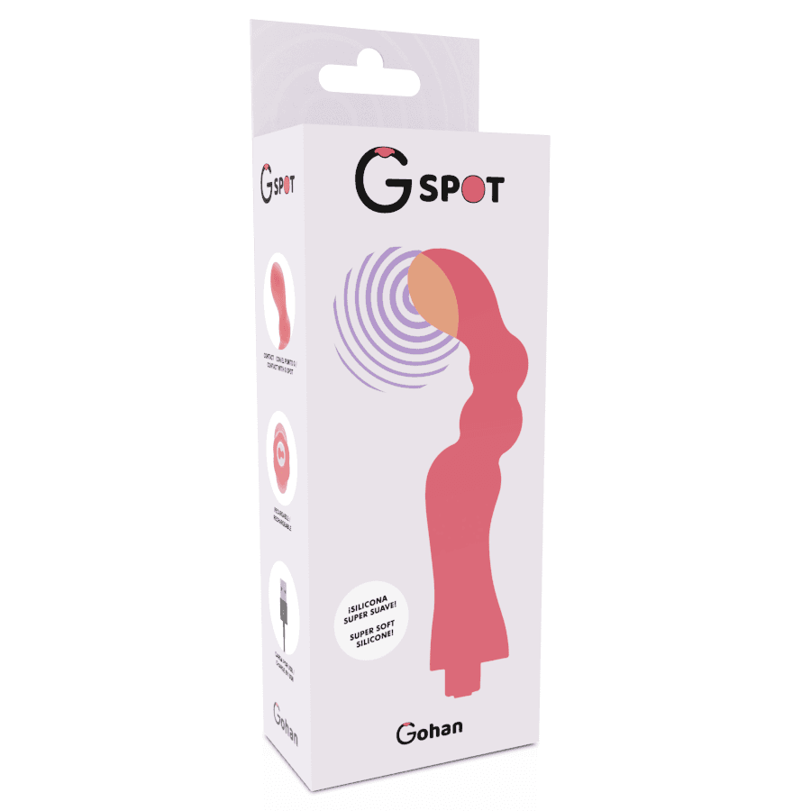 G-SPOT - GOHAH VIBRATOR LIGHT RED thumb 5