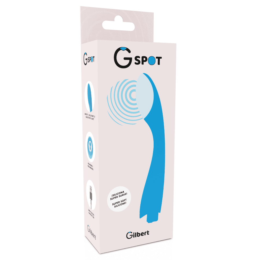 G-SPOT - GYLBERT TURQUOISE BLUE G-SPOT VIBRATOR thumb 5