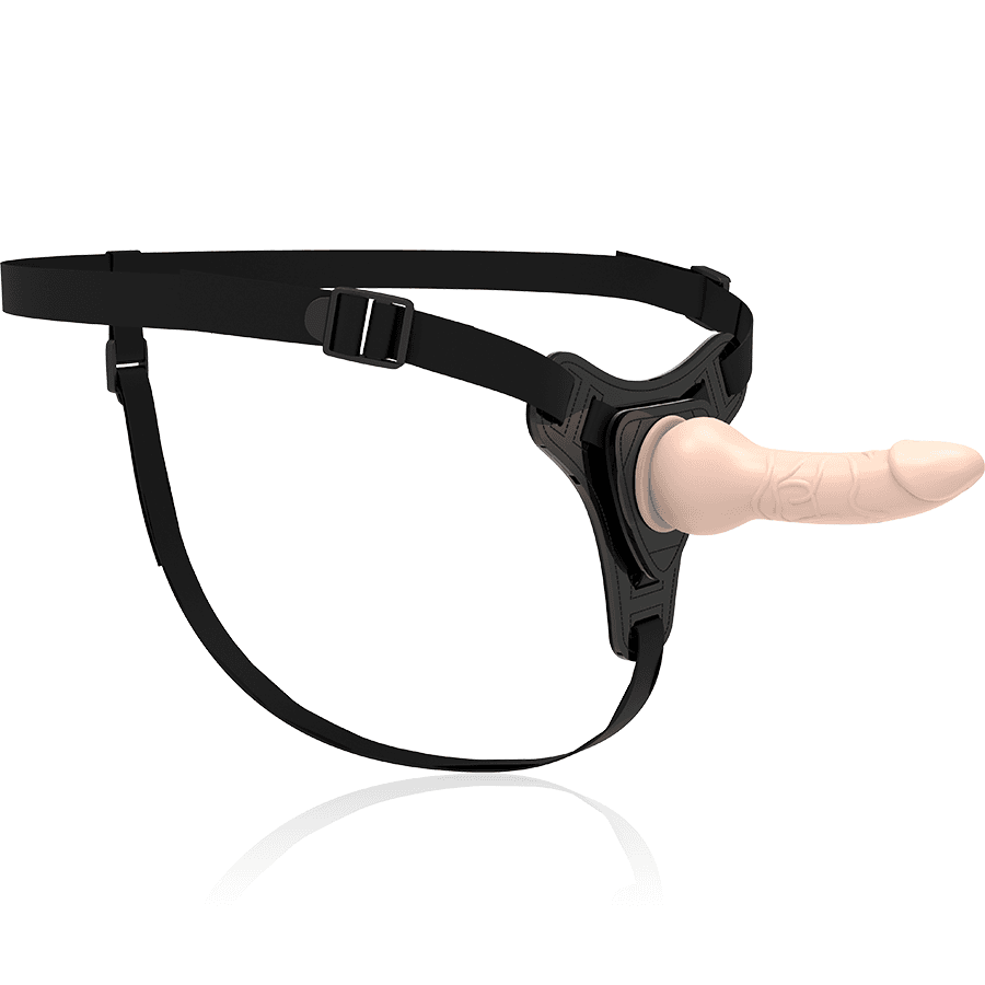 FETISH SUBMISSIVE HARNESS - FLESH REALISTIC SILICONE 16 CM thumb 4