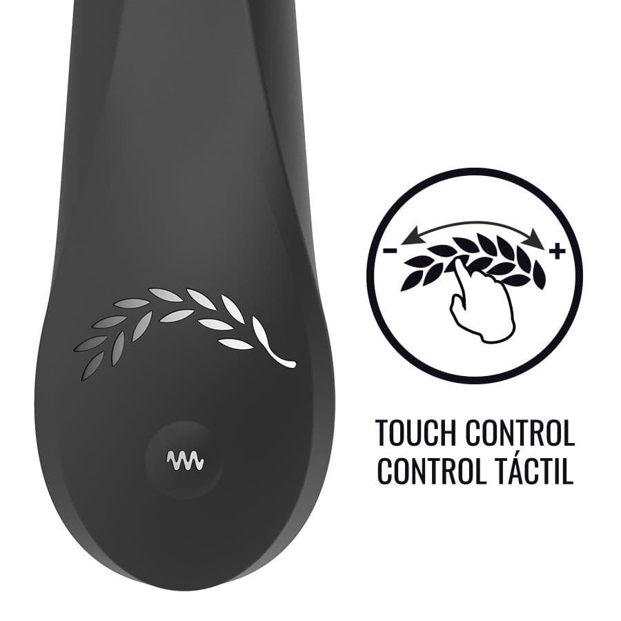 BLACK&SILVER - KEAN VIBRATOR TOUCH CONTROL thumb 2
