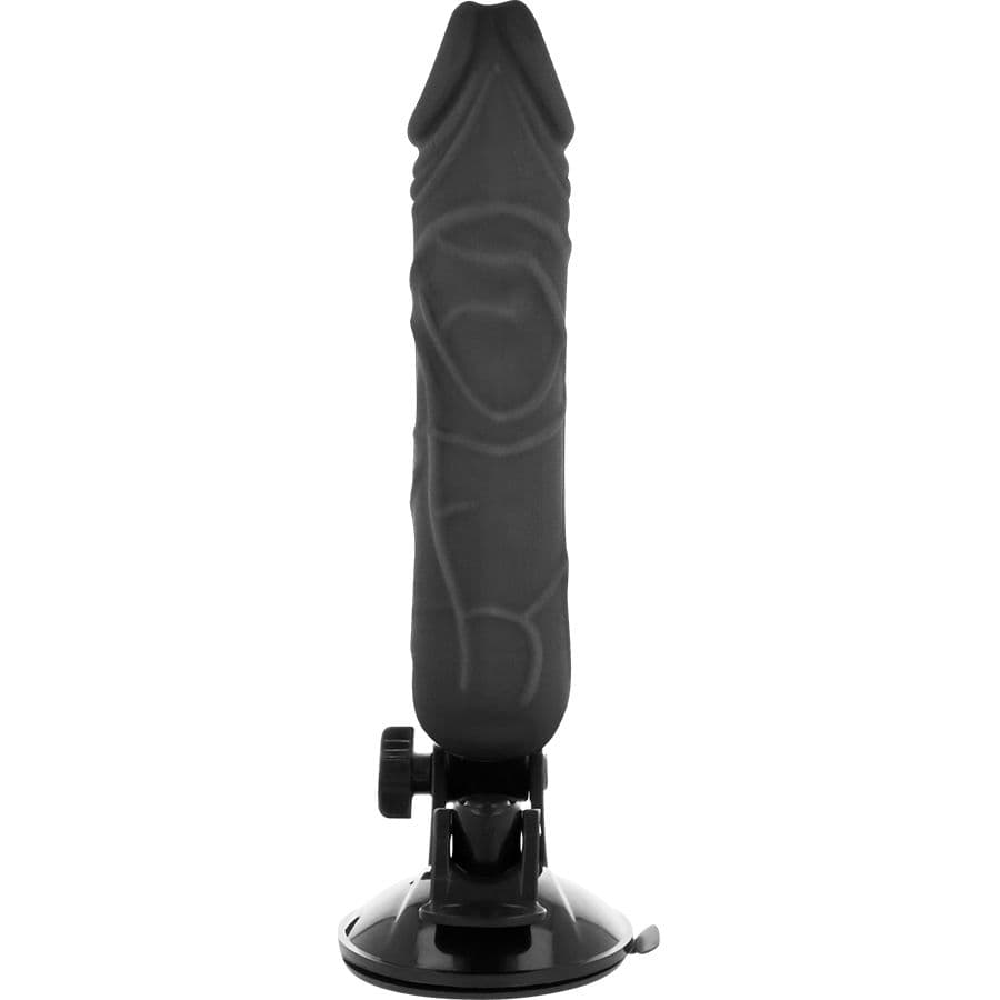 BASECOCK - REALISTIC VIBRATOR REMOTE CONTROL BLACK 20 CM -O- 4 CM thumb 3