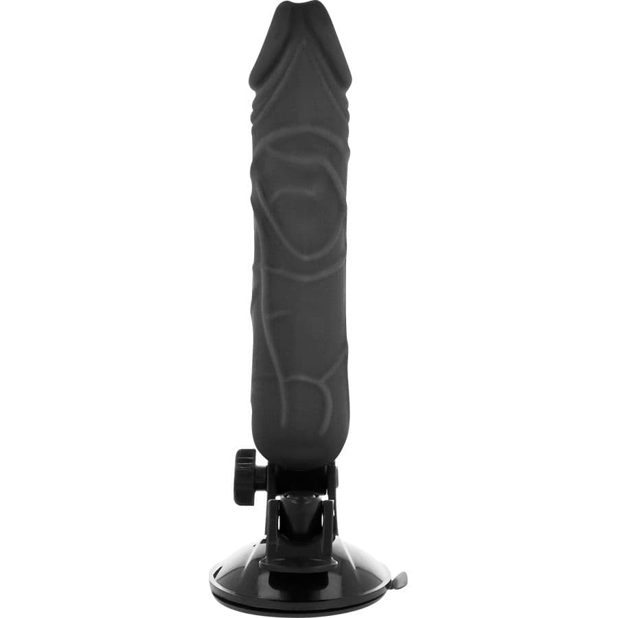 BASECOCK - REALISTIC VIBRATOR REMOTE CONTROL BLACK 20 CM -O- 4 CM thumb 3