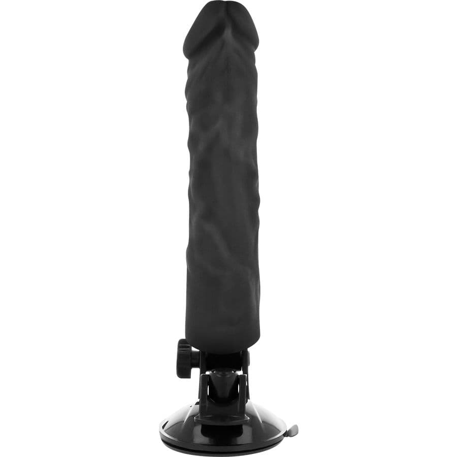 BASECOCK - REALISTIC VIBRATOR REMOTE CONTROL BLACK 21 CM -O- 4 CM thumb 3