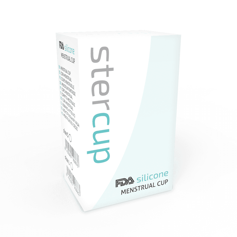 STERCUP - FDA SILICONE MENSTRUAL CUP PINK - SIZE L thumb 4