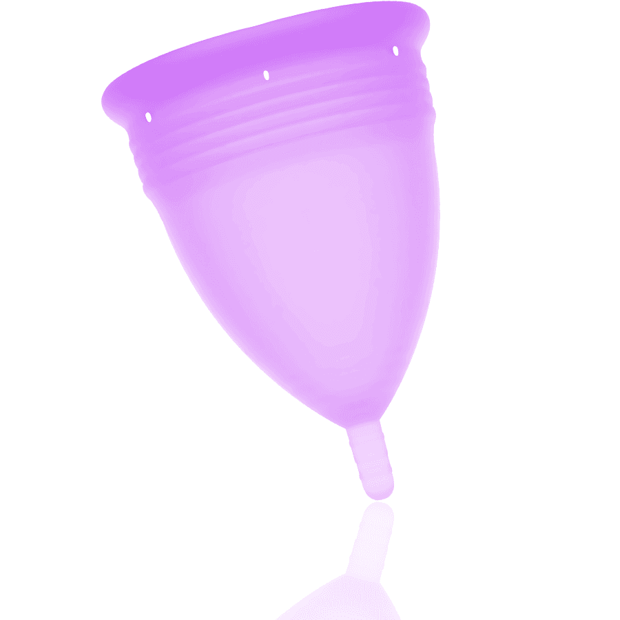 STERCUP - FDA SILICONE MENSTRUAL CUP VIOLET - SIZE L thumb 2