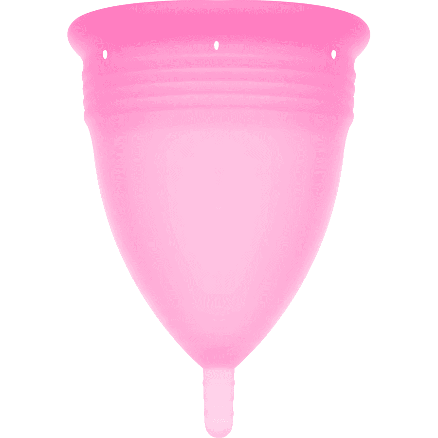 STERCUP - FDA SILICONE MENSTRUAL CUP PINK - SIZE S thumb 3