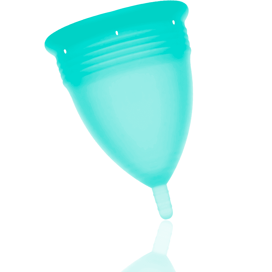 STERCUP - FDA SILICONE MENSTRUAL CUP AQUAMARINE - SIZE S thumb 2