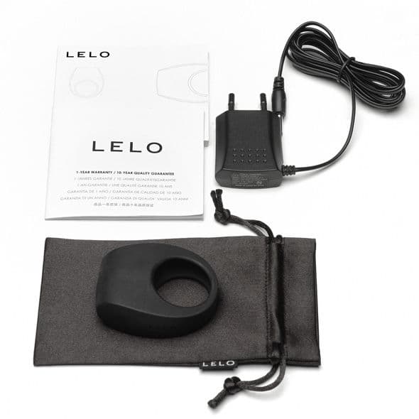 LELO - TOR II BLACK VIBRATOR RING thumb 4