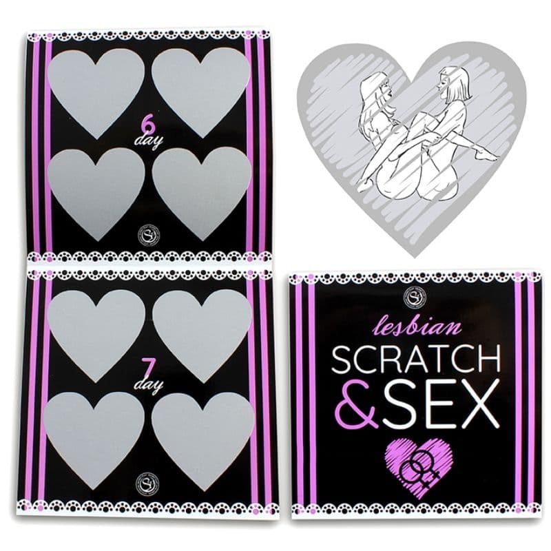 SECRETPLAY - SCRATCH & SEX GAME FOR COUPLES LESBIAN POSITIONS (ES/EN/FR/PT/DE) thumb 2