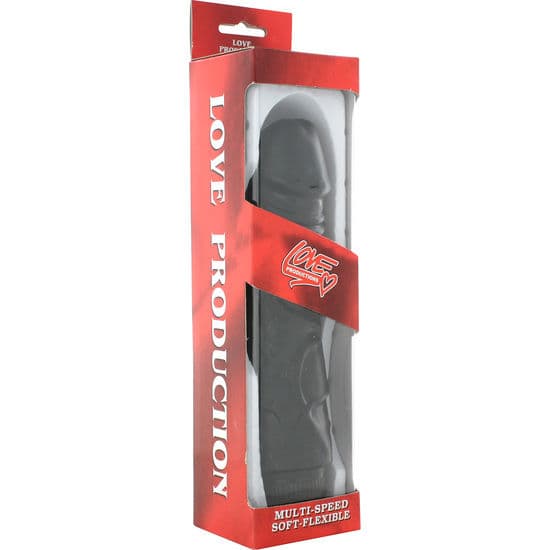 SEVEN CREATIONS - PERFECT PLEASURES BLACK VIBRATOR 22 CM thumb 2