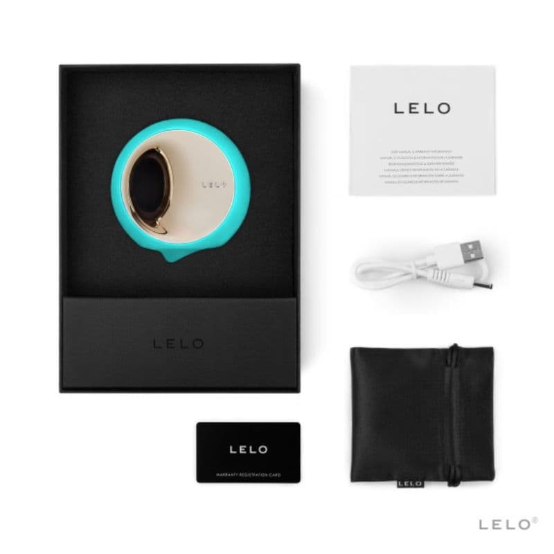 LELO - ORA 3 AQUA GREEN ORAL SEX STIMULATOR thumb 2
