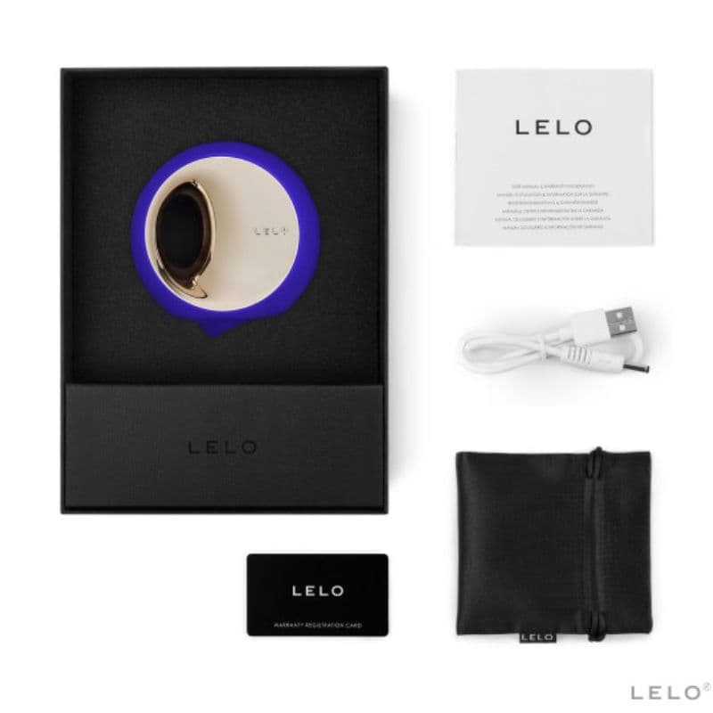 LELO - ORA 3 ORAL SEX STIMULATOR MIDNIGHT BLUE thumb 2
