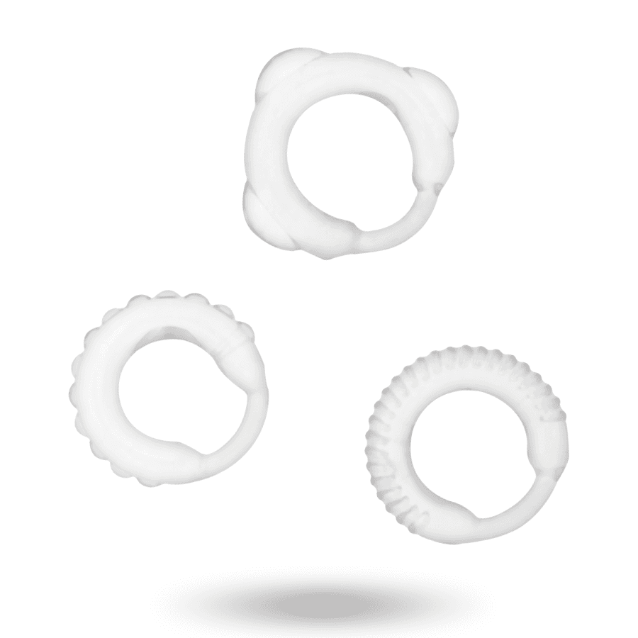 ADDICTED TOYS - C-RING SET CLEAR thumb 2